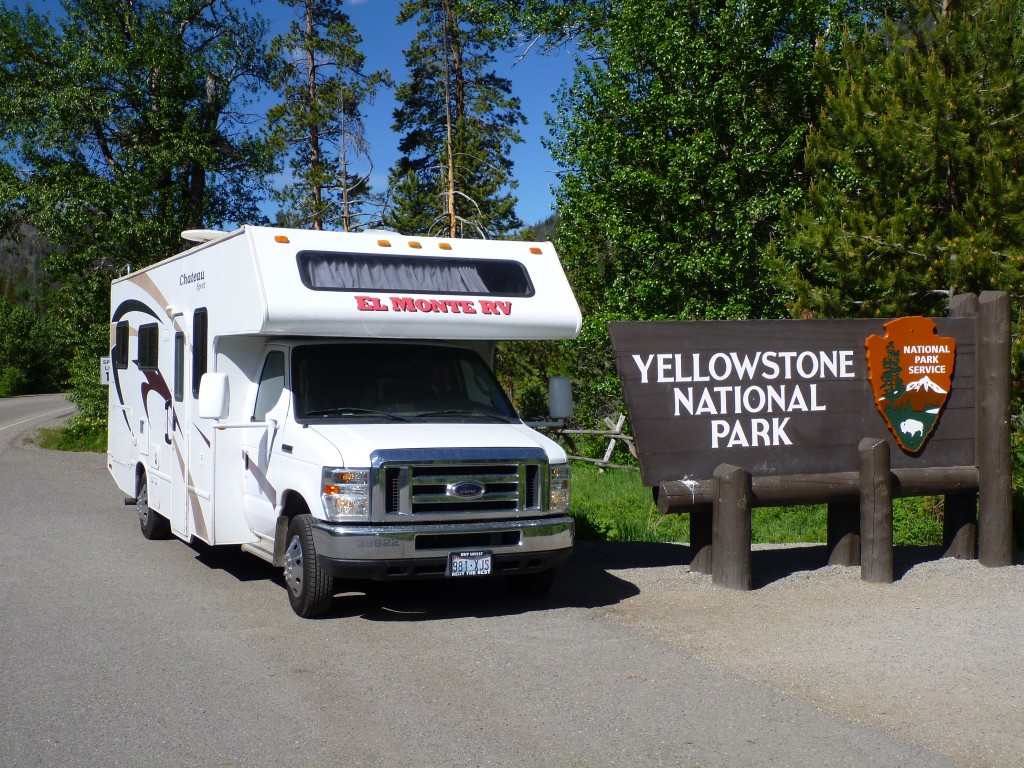 Our 'Old Faithful' RV from El Monte Survives Yellowstone