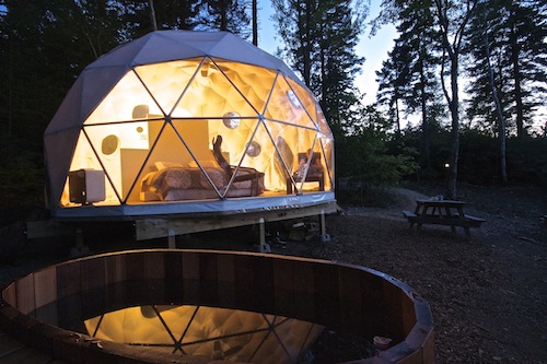 Glamping in Canada